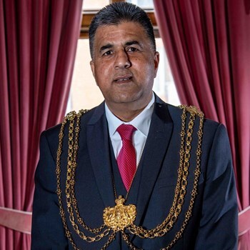 The Lord Mayor of Leeds, Councillor Asghar Khan